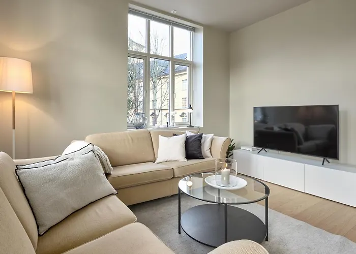 아파트 Elegant Center - Ideal For Business Or Leisure Travelers 베르겐